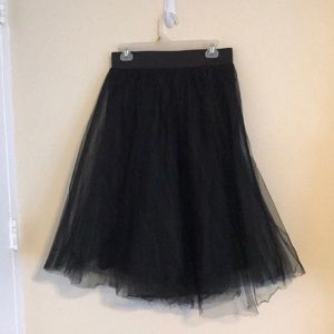 Black tulle skirt 💃